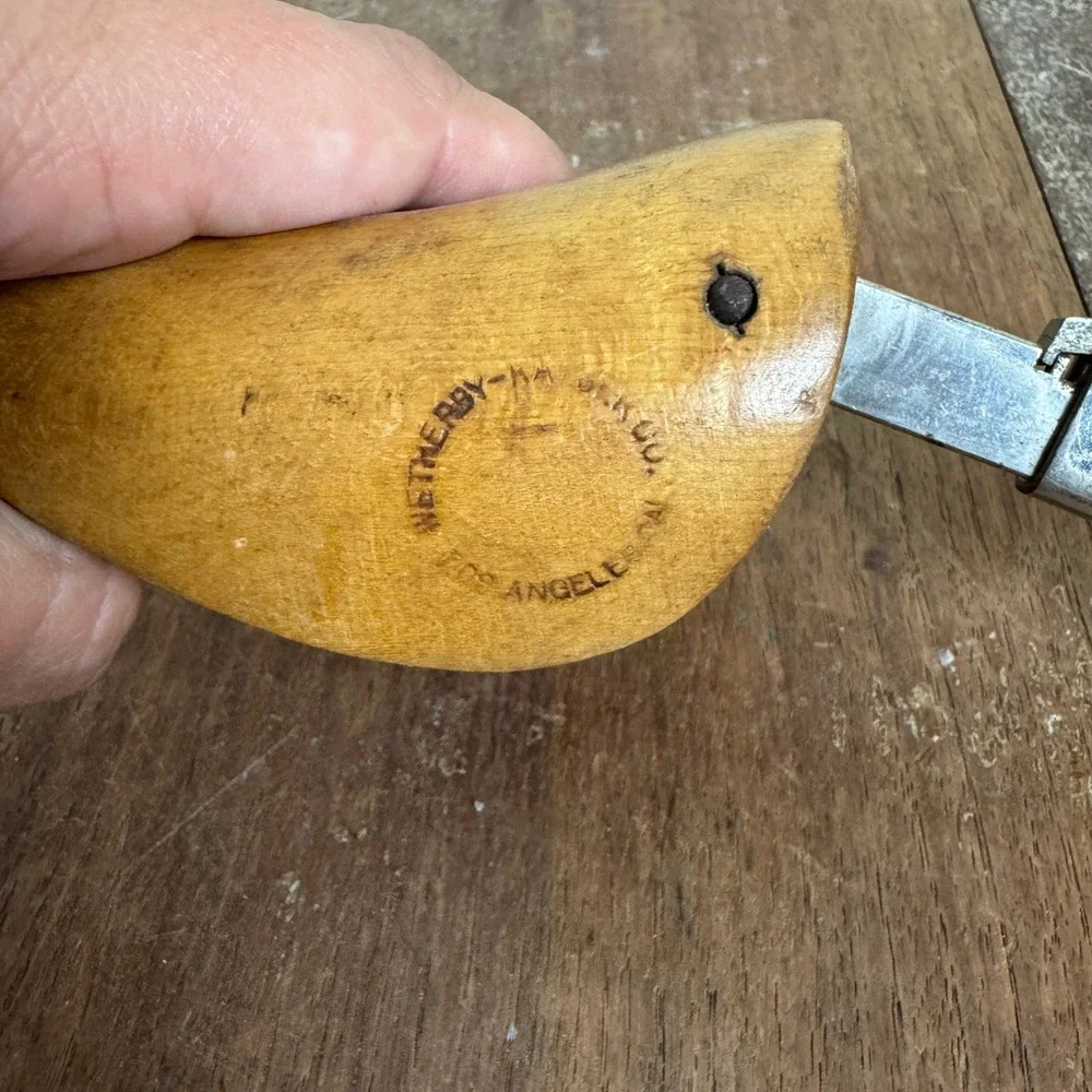Vintage Wetherby Kayser‎ Shoe Stretcher Wood Metal Adjustable Shoe Tree Shaper